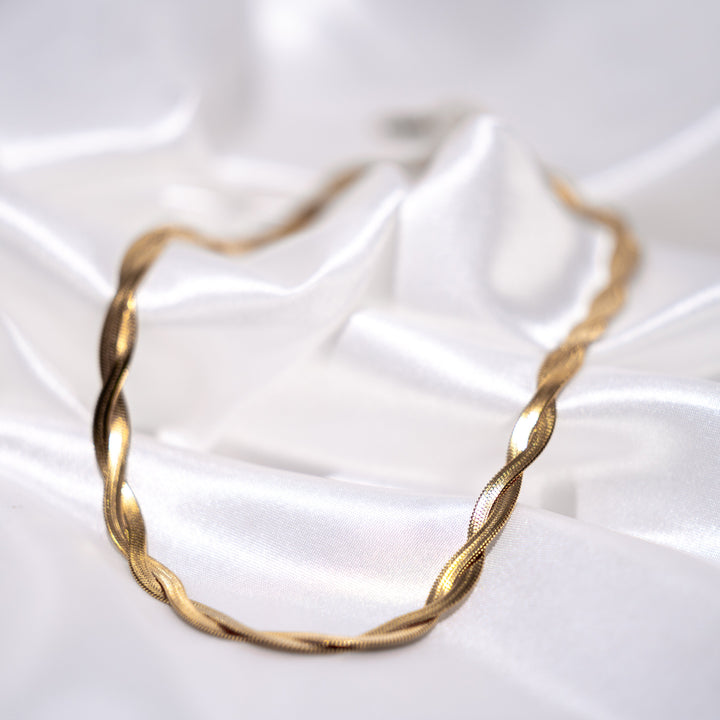 Double Herringbone Necklace